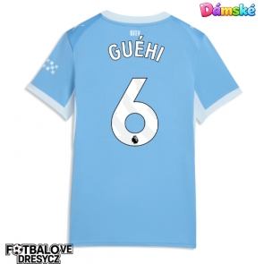 Manchester City Marc Guehi #6 Dámské Domácí Dres 2026-27 Krátký Rukáv